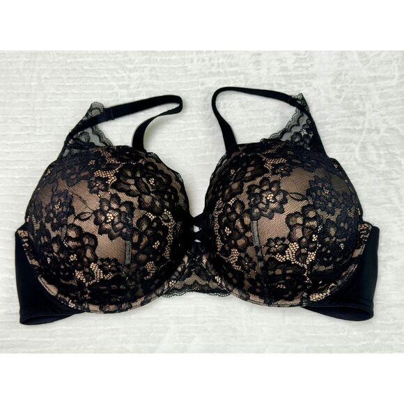 Bundle of 2 TORRID CURVE Bras, Balconette Bra and XO Plunge Push Up, Sz 40DD - Picture 8 of 16